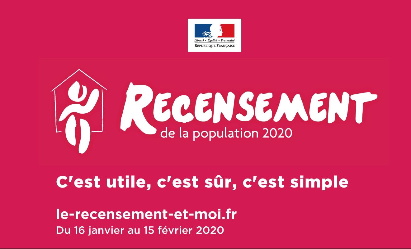 Le recensement de la population va débuter en janvier