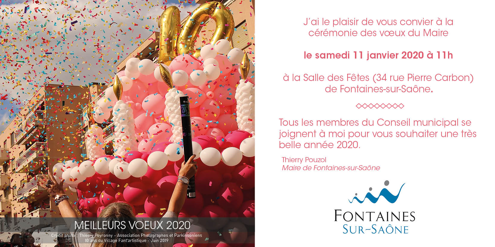 Invitation cérémonie des voeux - 2019 - mail